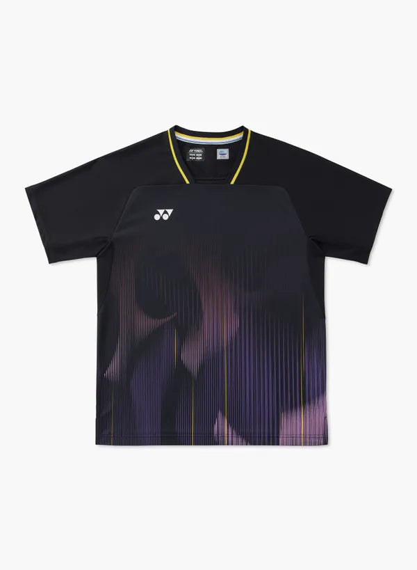 Yonex 2026 Mens Crew Neck Shirt 10735EX BLACK