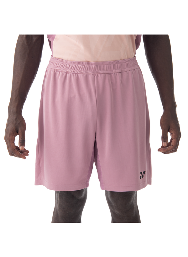 Yonex 2025 Men's Knit Shorts 15202EX Pearl Rose