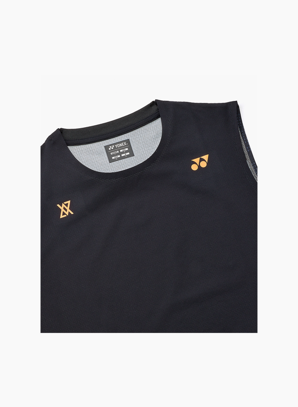 Yonex x Viktor Axelsen Mens Sleeveless Top VA 16823EX Black