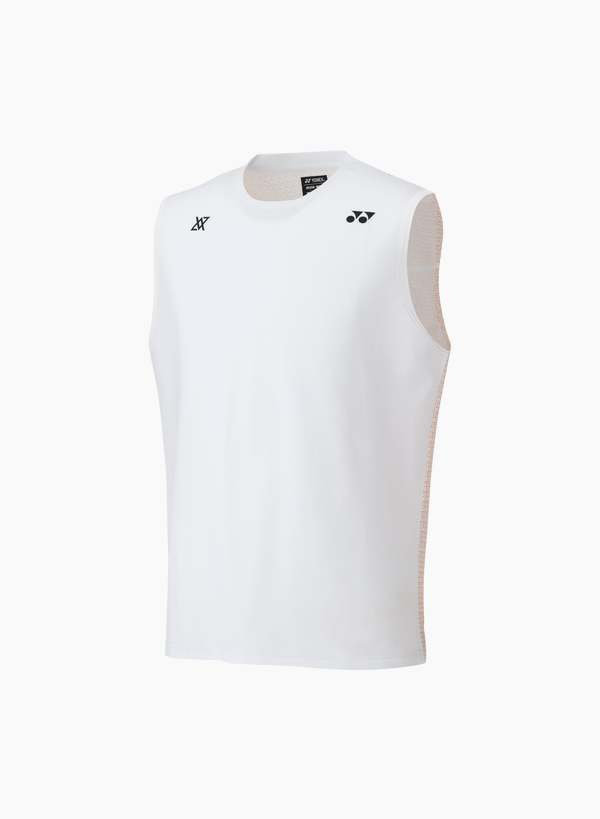 Yonex x Viktor Axelsen Mens Sleeveless Top VA 16823EX White