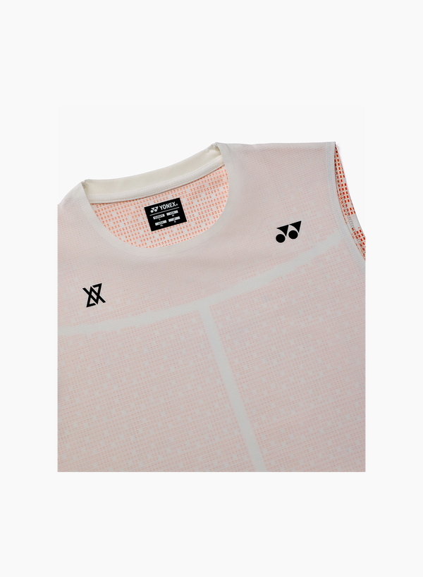 Yonex x Viktor Axelsen Mens Sleeveless Top VA 16823EX White