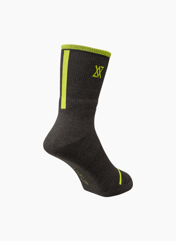 Yonex x Viktor Axelsen Mens Sport Crew Socks VA 19248YX Steel Gray