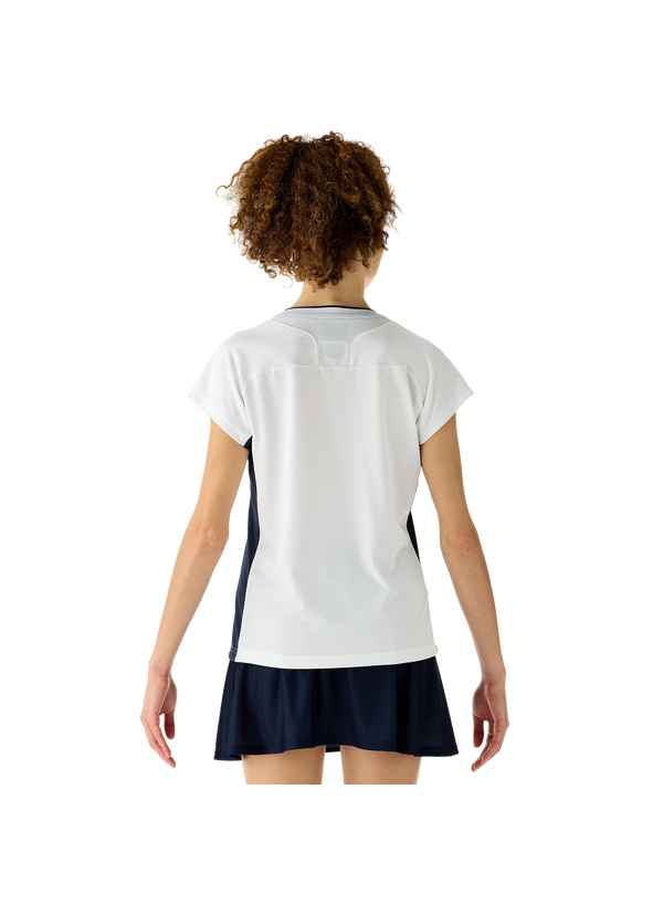 Yonex 2025 Women's Crew Neck Shirt 20844YX White