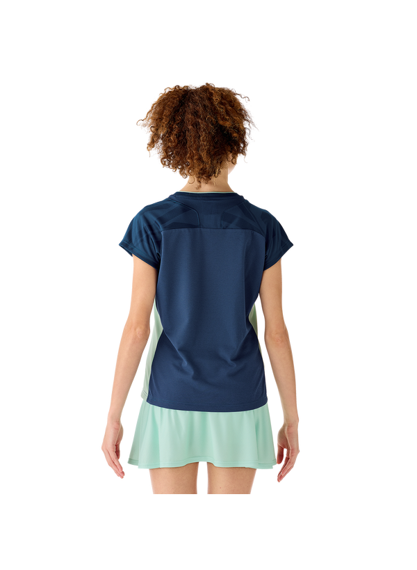 Yonex 2025 Women's Crew Neck Shirt 20844YX Ink Blue