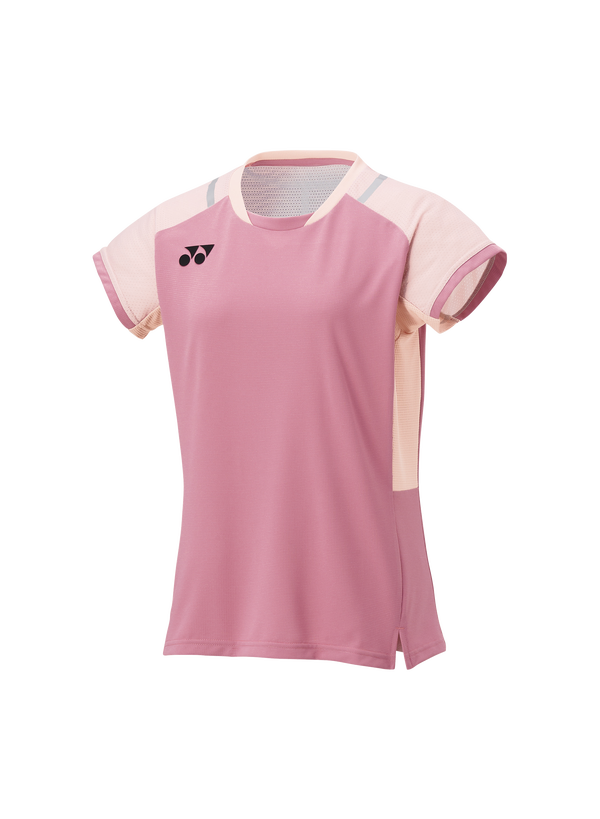 Yonex 2025 Women's Crew Neck Shirt 20845YX Pearl Rose