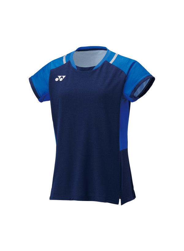 Yonex 2025 Women's Crew Neck Shirt 20845YX Dark Navy