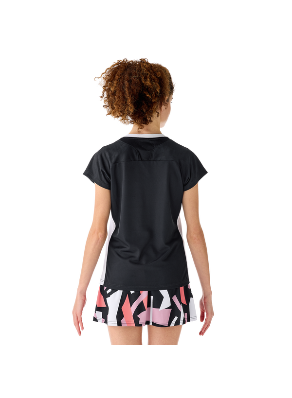 Yonex 2025 Women's Crew Neck Shirt 20848EX Black
