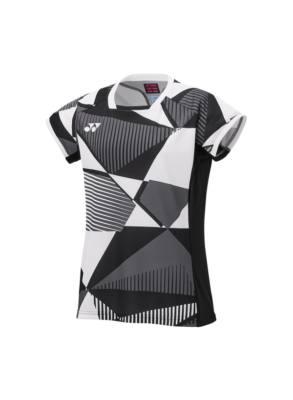 Yonex 2025 Women's Crew Neck Shirt 20850EX Black
