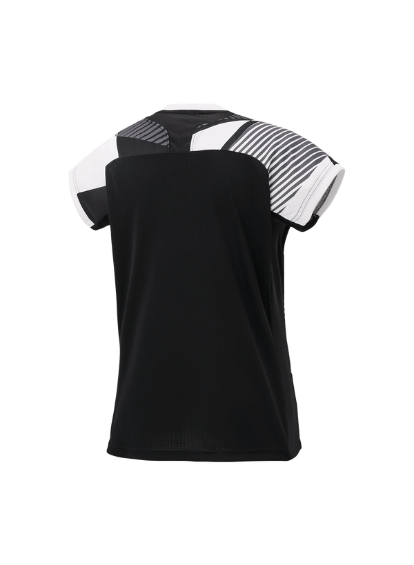 Yonex 2025 Women's Crew Neck Shirt 20850EX Black