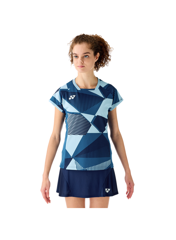 Yonex 2025 Women's Crew Neck Shirt 20850EX Ink Blue