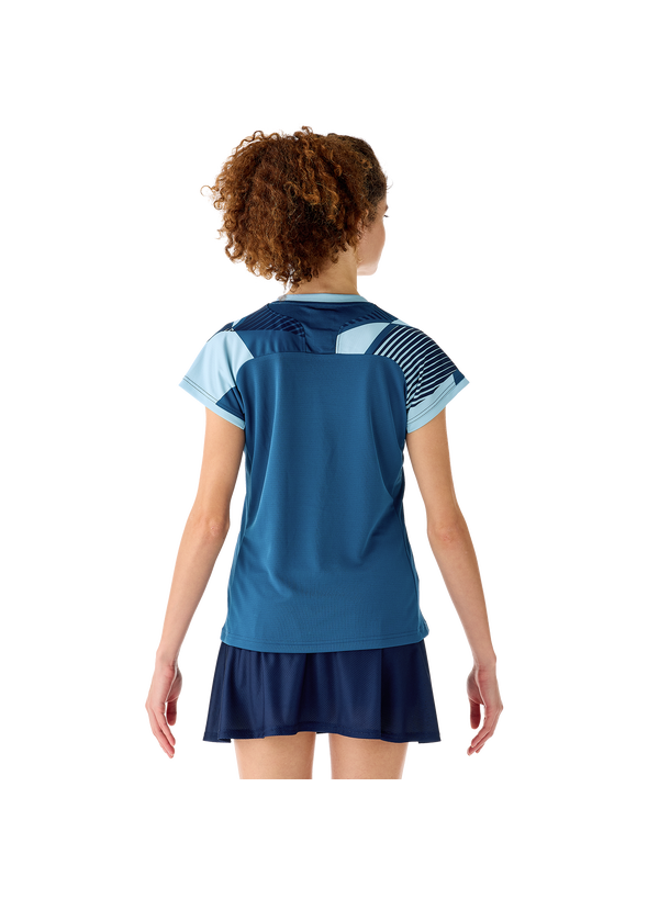 Yonex 2025 Women's Crew Neck Shirt 20850EX Ink Blue