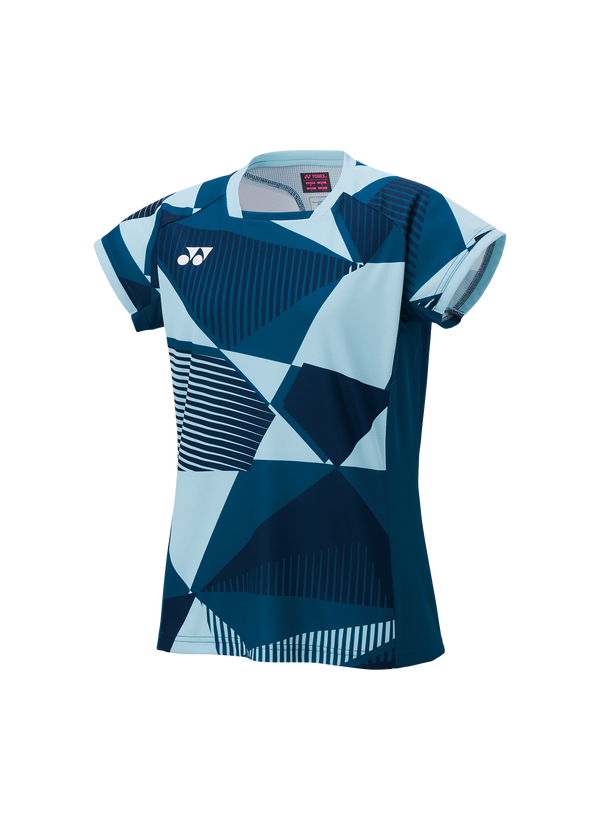 Yonex 2025 Women's Crew Neck Shirt 20850EX Ink Blue
