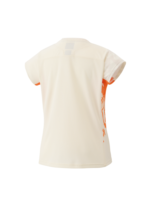 Yonex 2025 Women's Crew Neck Shirt 20858YX Cream