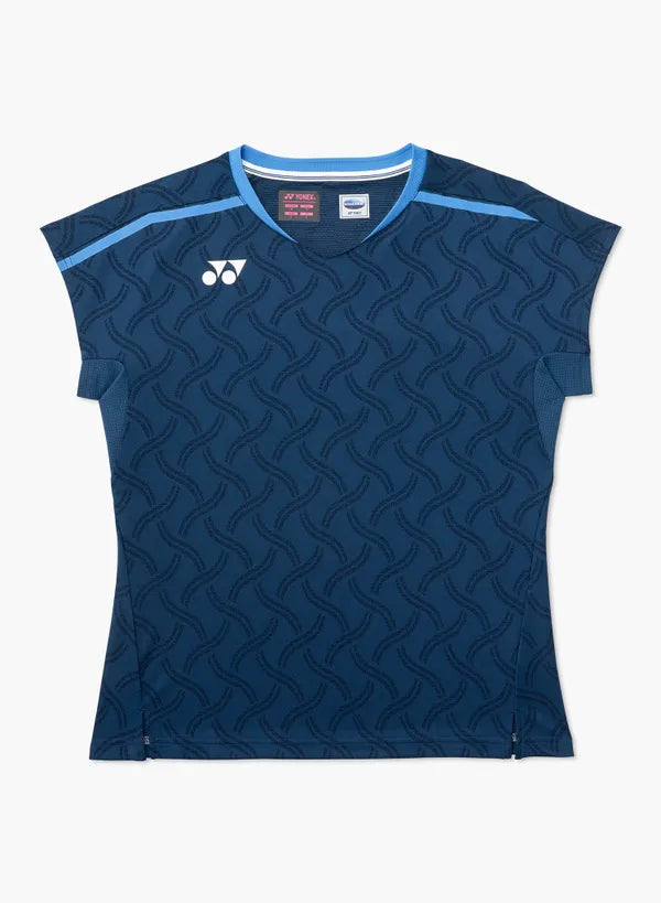 Yonex 2026 WOMENS CREW NECK Shirt 20948YX INDIGO BLUE