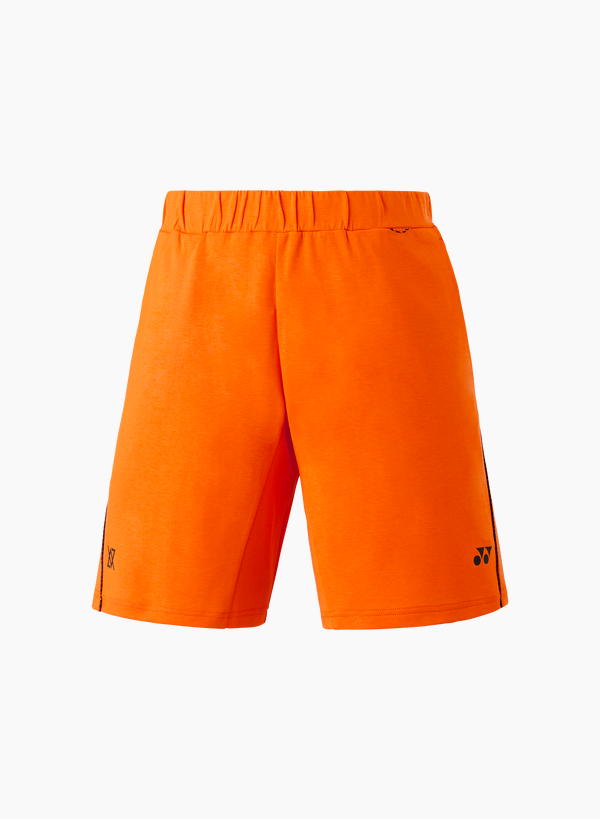 Yonex x Viktor Axelsen Unisex Sweat Shorts VA 30103EX Flash Orange