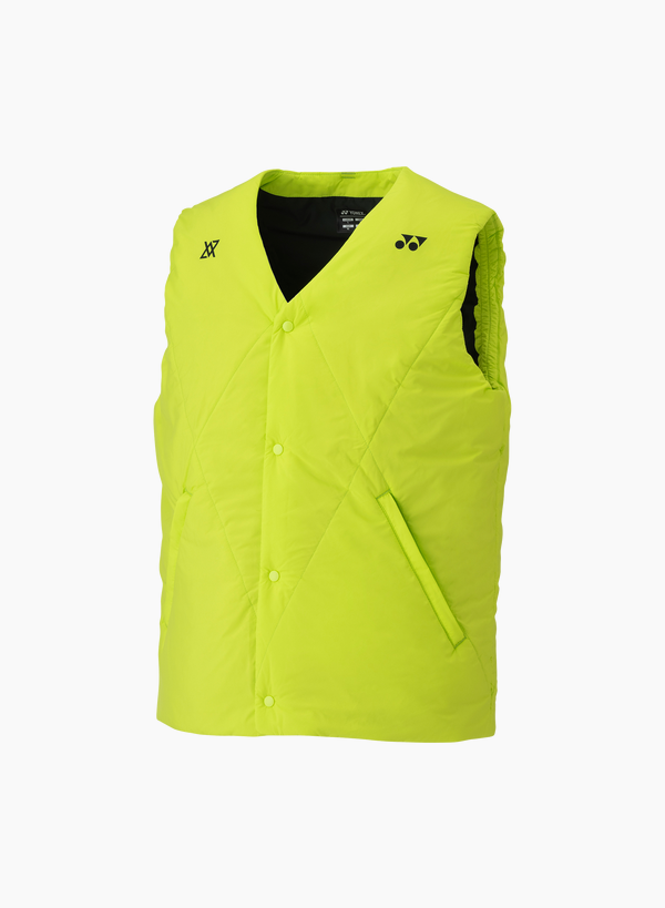 Yonex x Viktor Axelsen Unisex Padded Vest VA 90098EX Fresh Lime