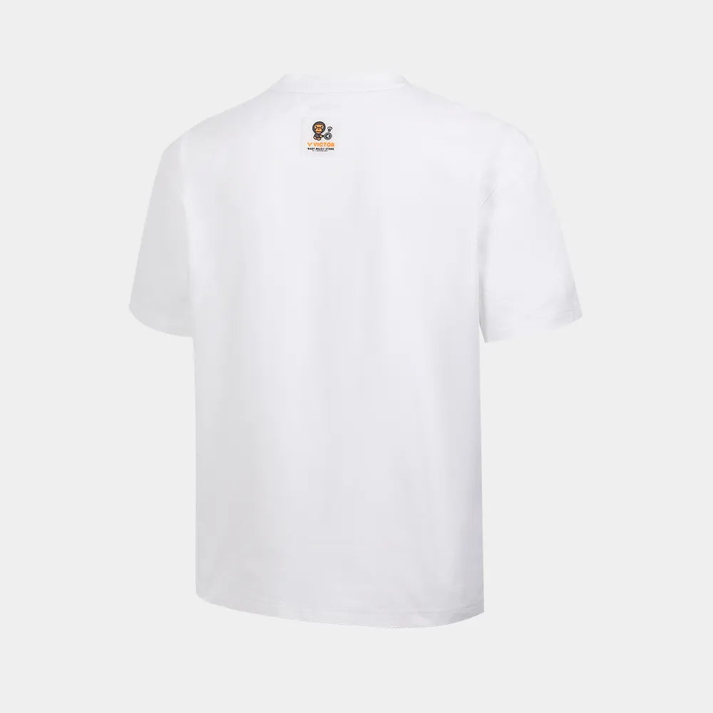VICTOR x BABY MILO T-502BM A Milo Cloud unisex knitted badminton T-shirt