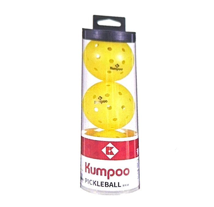 Kumpoo KPQ-R40 Outdoor Pickleball 3 Pack Yellow