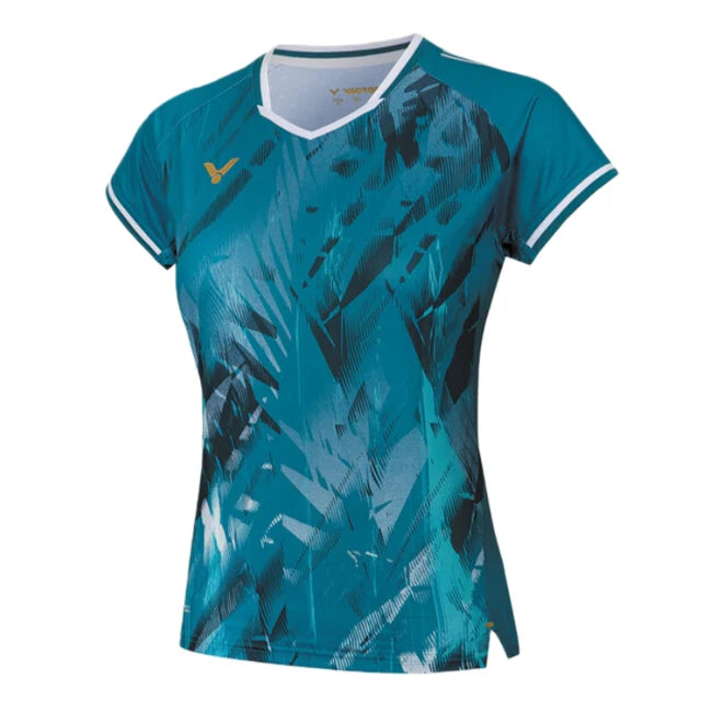 VICTOR 2025 Tournament Series T-56000 G Green womens knitted T-shirt