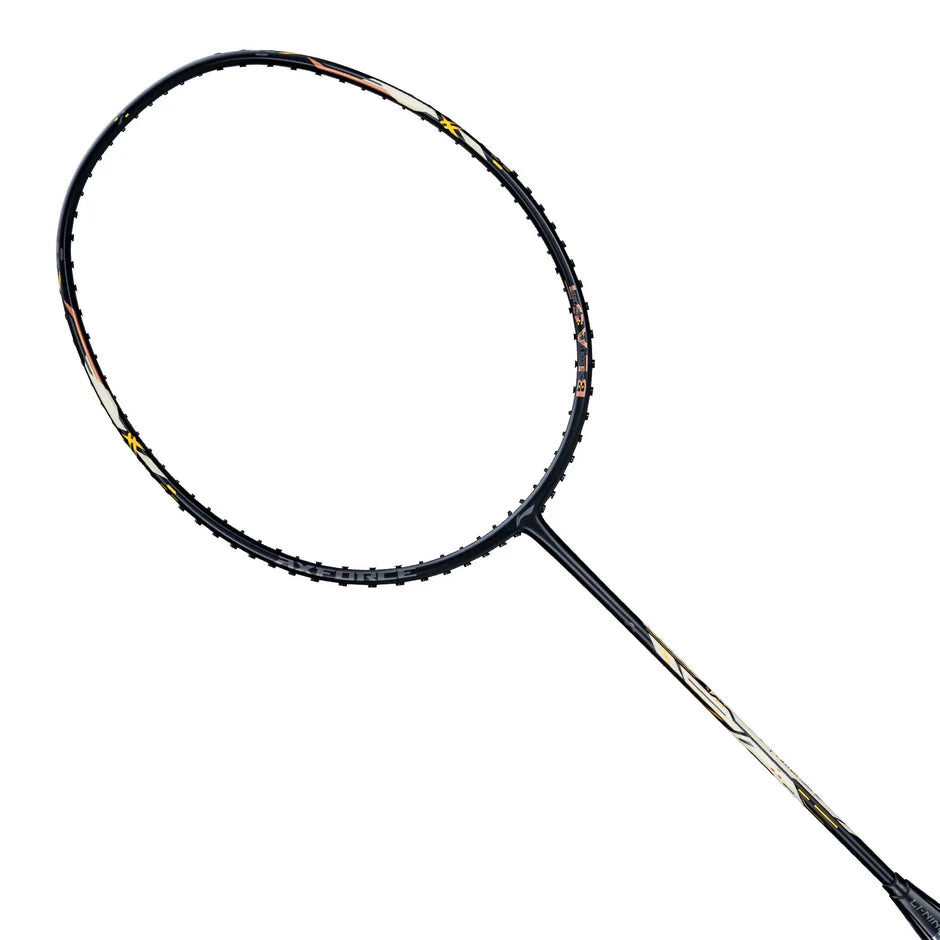 Li-Ning Axforce Blast Badminton Racquet 4UG5 Black/Gold (All Set)