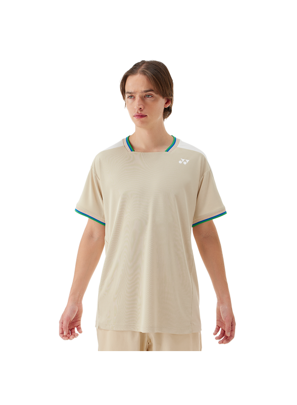 Yonex 2025 Unisex Crew Neck Shirt 10648EX Ice Beige