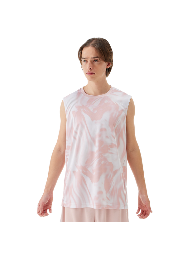 Yonex 2025 Unisex Sleeveless Top 10660EX Smoke Pink
