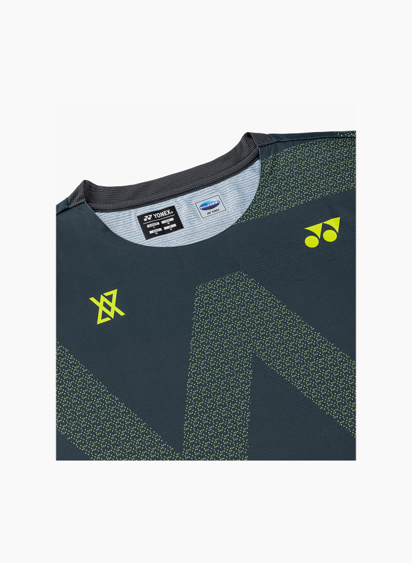 Yonex x Viktor Axelsen Mens Sleeveless Top VA 10687YX Steel Gray