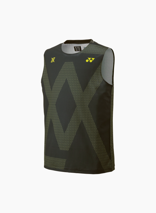 Yonex x Viktor Axelsen Mens Sleeveless Top VA 10687YX Steel Gray