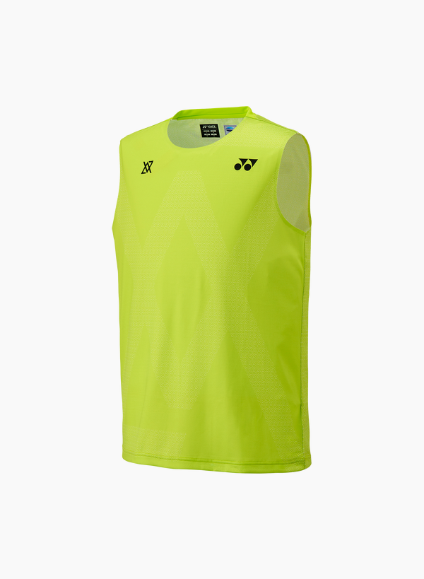 Yonex x Viktor Axelsen Mens Sleeveless Top VA 10687YX Fresh Lime