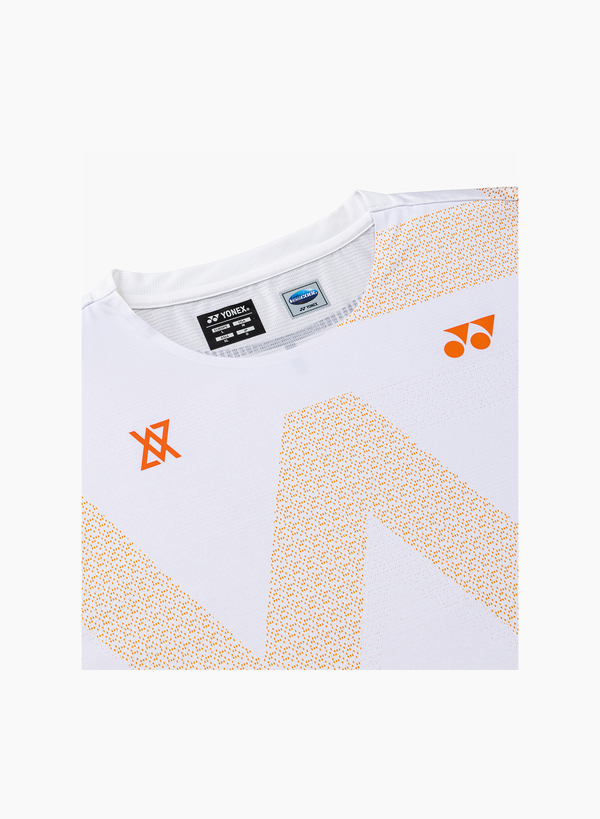 Yonex x Viktor Axelsen Mens Sleeveless Top VA 10687YX Flash Orange