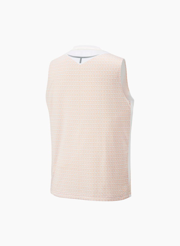 Yonex x Viktor Axelsen Mens Sleeveless Top VA 10687YX Flash Orange