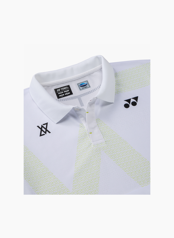 Yonex x Viktor Axelsen Unisex Polo Shirt VA 10688YX White