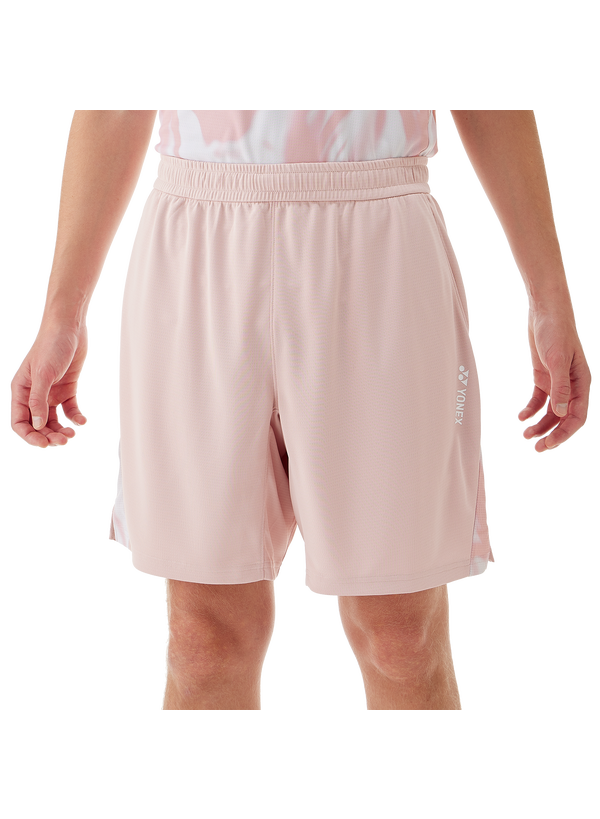 Yonex 2025 Unisex Knit Shorts 15211EX Smoke Pink