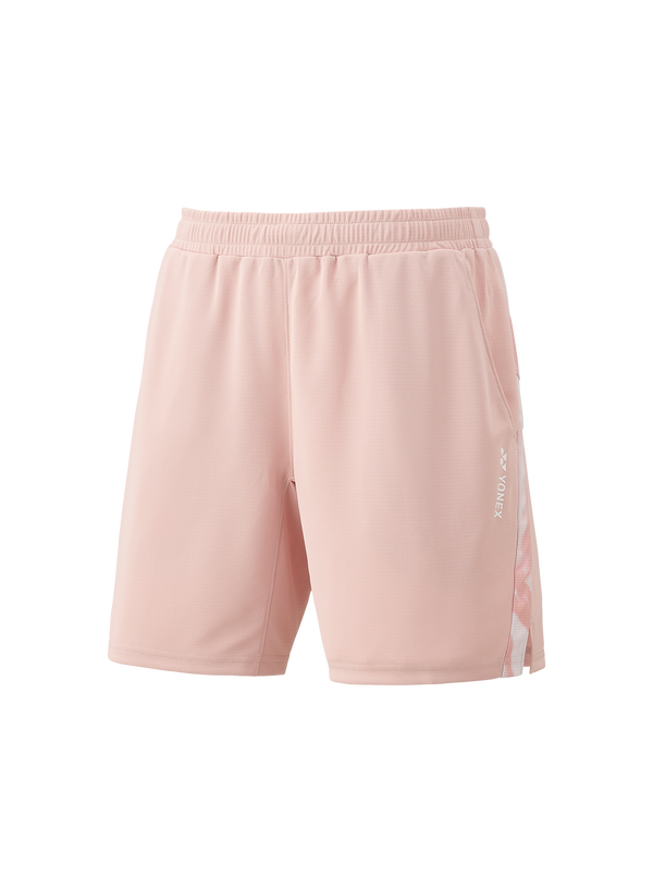 Yonex 2025 Unisex Knit Shorts 15211EX Smoke Pink