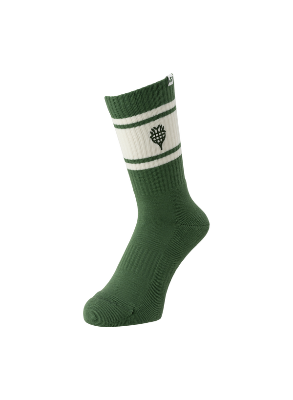 Yonex Sport Socks Nature Series Sport Crew Socks Oliver Greens