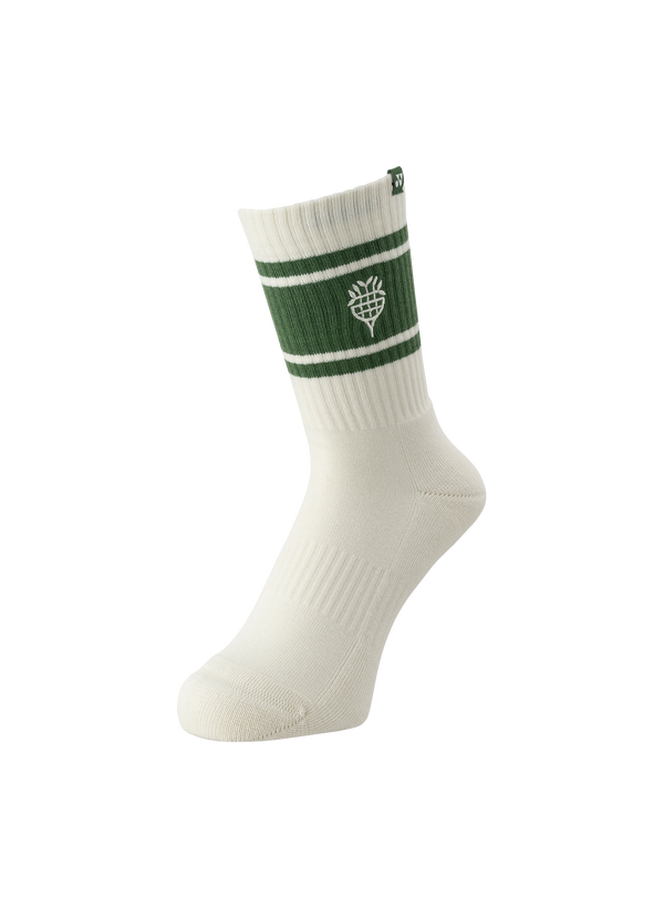 Yonex Sport Socks Nature Series Sport Crew Socks Ice Beige