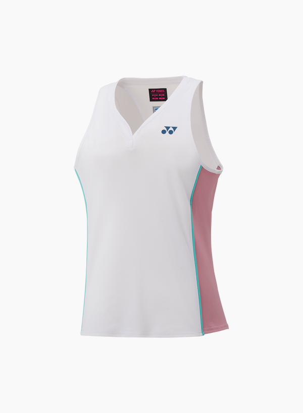 Yonex 2025 Womens Tank 20836EX White