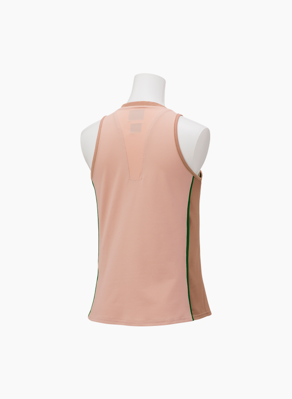 Yonex 2025 Womens Tank 20836EX Pink Beige