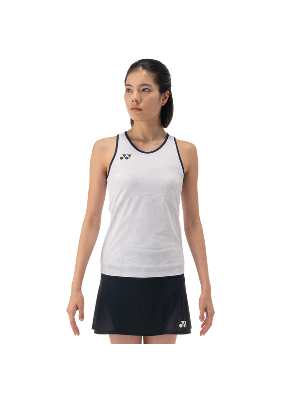 Yonex 2025 Women's Crew Neck Shirt 20849EX White