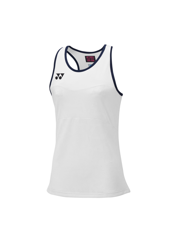 Yonex 2025 Women's Crew Neck Shirt 20849EX White