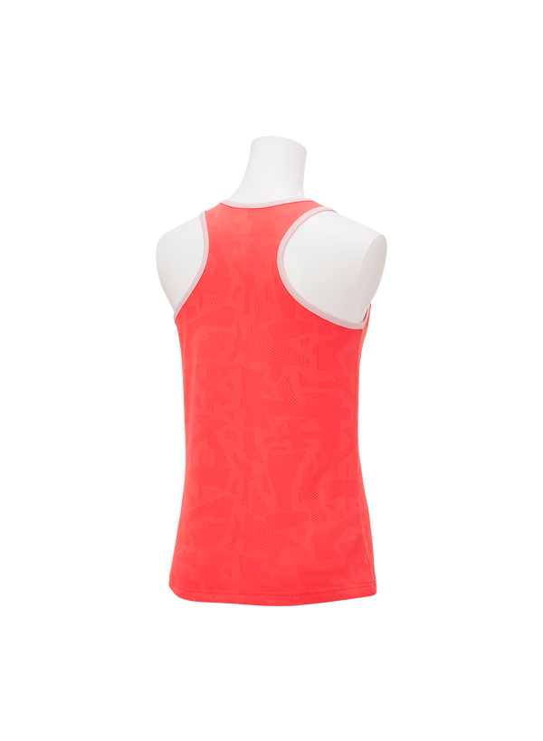 Yonex 2025 Women's Crew Neck Shirt 20849EX Coral Red