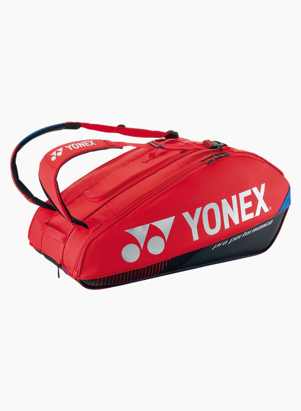 Yonex Pro 球拍羽毛球/网球运动包（9 件装）BA92429EX 沙色