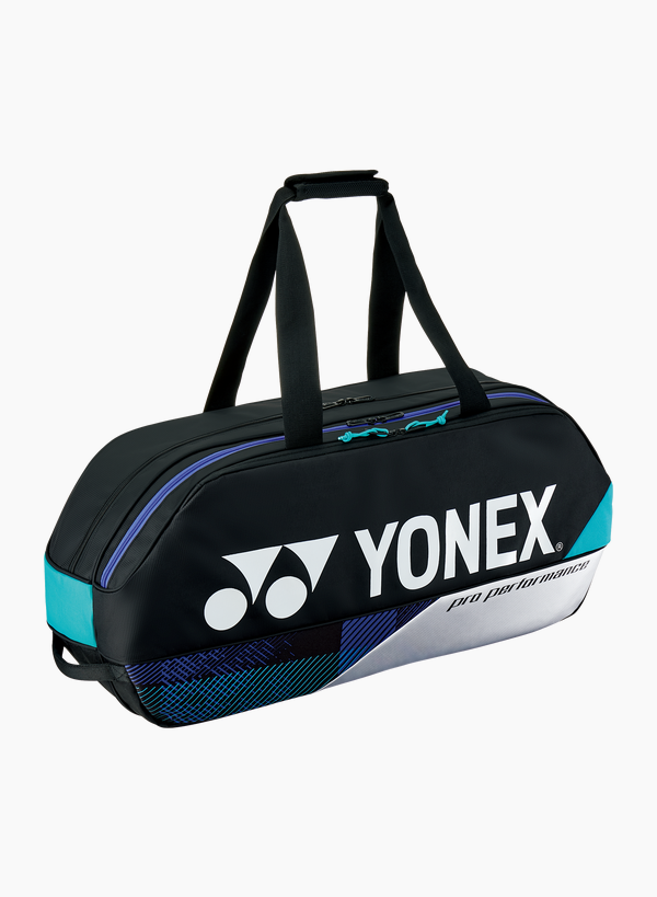 Yonex Pro Tournament Racquet Bag (6pcs) BA92431WEX Black/ Silver