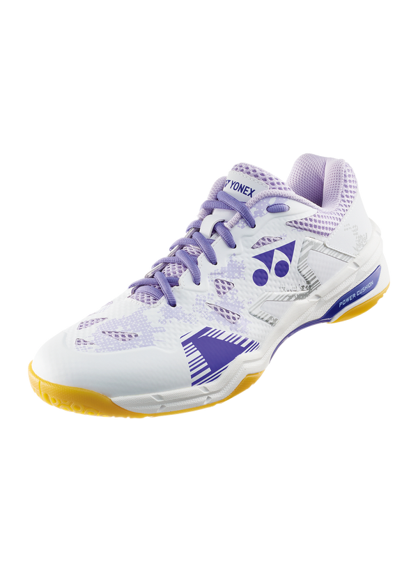 Yonex Power Cushion Eclipsion X Badminton Shoes White/Purple