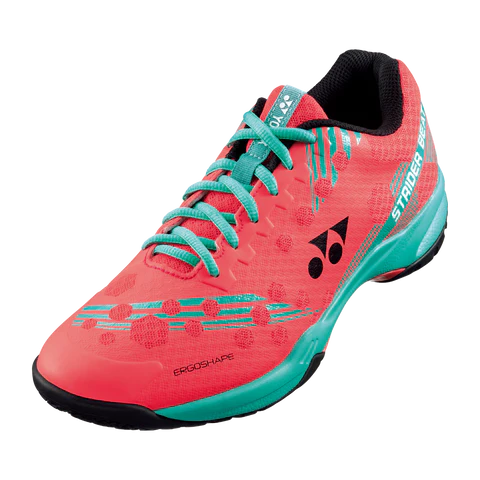 Yonex Power Cushion 39 宽羽毛球鞋 白色/红色