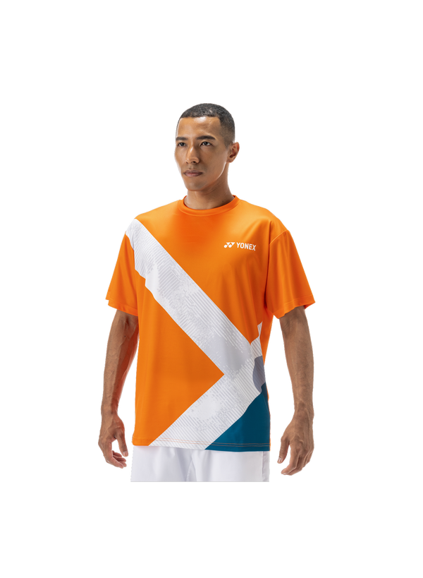 Yonex 2025 Unisex T-Shirt YM0044EX Bright Orange