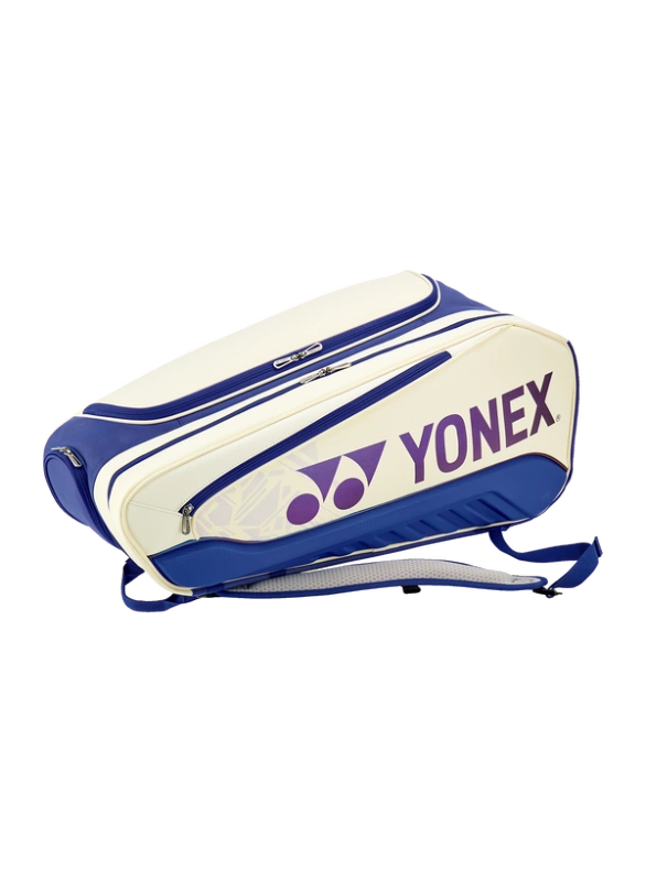 Yonex 专业球拍包 (6 件装) BA02326EX 白色/海军蓝/红色