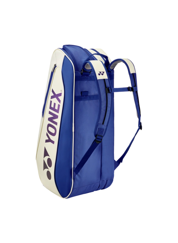 Yonex 2025 Expert Racquet Bag(6pcs) BA02526EX White/Deep Blue