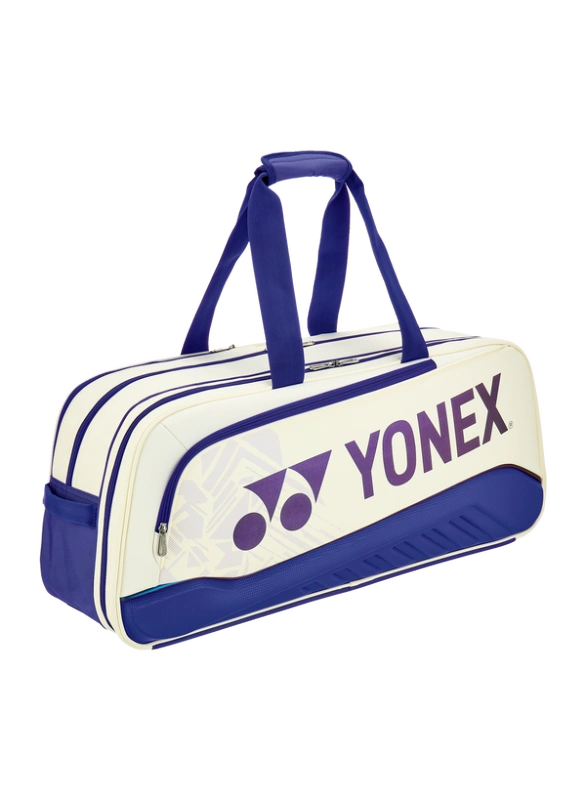 Yonex 2024 Limited Pro 羽毛球背包 BA12PAEX 白色/海军蓝/红色