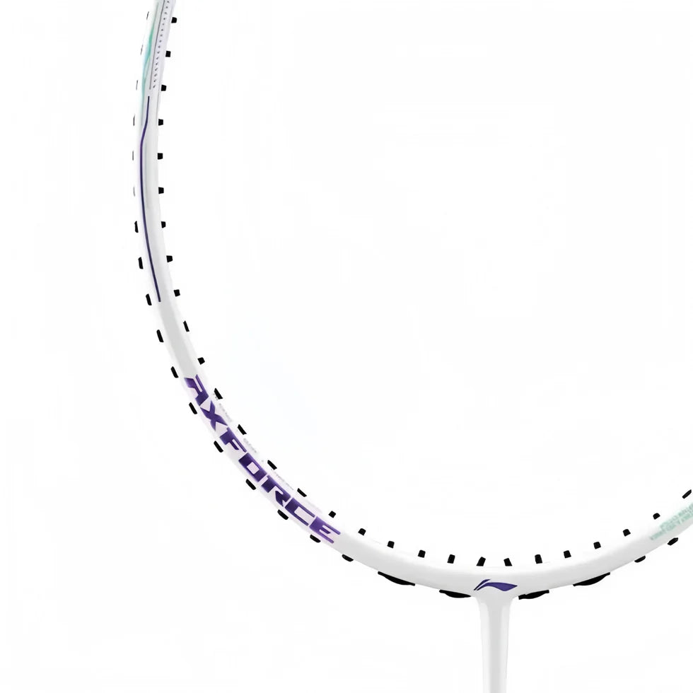 Li-Ning Axforce 80 Light Badminton Racquet 4UG6 White/Blue